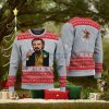 Leonardo Dicaprio Drink Beer Anheuser Busch Grey Funny Ugly Christmas Sweater Gift For Fans