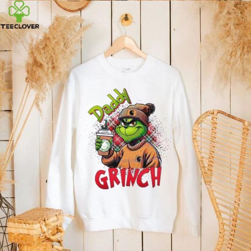 Leopard Daddy Grinch Xmas Shirt