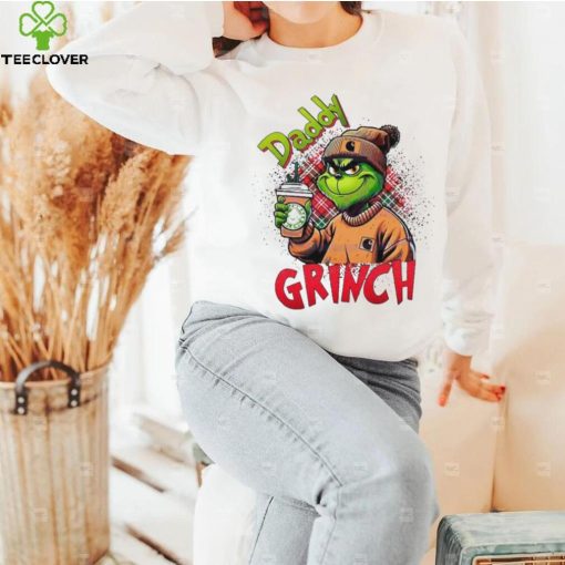 Leopard Daddy Grinch Xmas Shirt