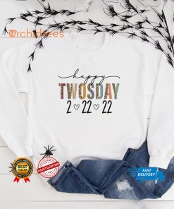Leopard Happy Twosday 2022 February 2nd 2022 2 22 22 T Shirt (1)
