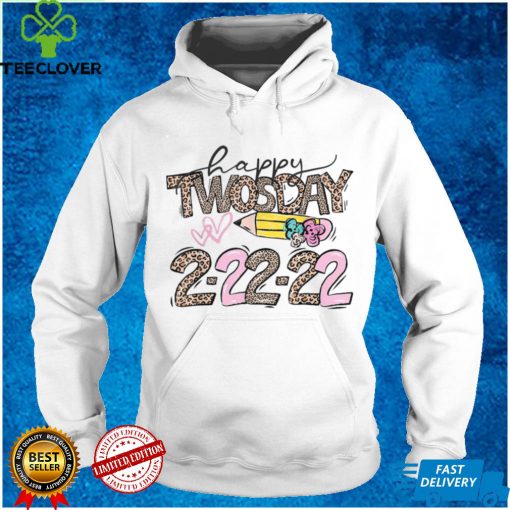 Leopard Happy Twosday 2022 February 2nd 2022 2 22 22 T Shirt