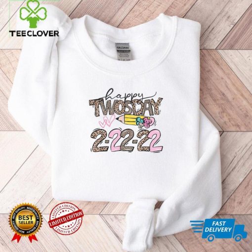 Leopard Happy Twosday 2022 February 2nd 2022 2 22 22 T Shirt