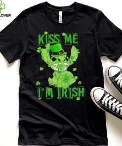 Leprechaun Stitch kiss me I’m Irish St. Patrick’s day hoodie, sweater, longsleeve, shirt v-neck, t-shirt