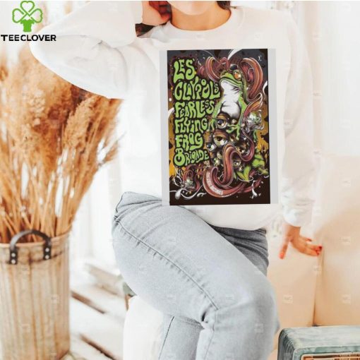 Les Claypool’s Fearless Flying Frog Brigade Baltimore, MD June 22 2023 Poster T Shirt