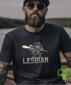 Lesbian Mech Dinosaur Unisex t shirt