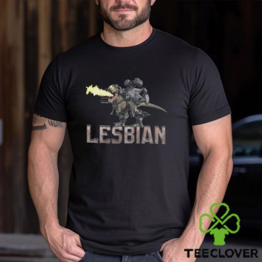 Lesbian Mech Dinosaur Unisex t hoodie, sweater, longsleeve, shirt v-neck, t-shirt