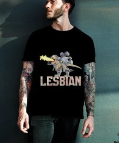 Lesbian mech dinosaur shirt