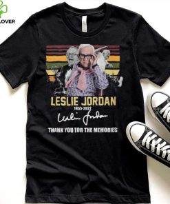 Leslie Jordan 1955 – 2022 Thank You For The Memories T Shirt 1 Leslie Jordan 1955 – 2022 Thank You For The Memories T Shirt