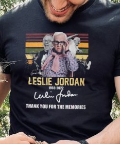 Leslie Jordan 1955 – 2022 Thank You For The Memories T Shirt 2 Leslie Jordan 1955 – 2022 Thank You For The Memories T Shirt