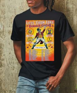 Less Than Jake Summer Circus Tour 2025 T shirts