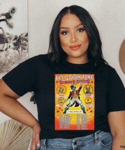 Less Than Jake Summer Circus Tour 2025 T shirts