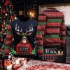 Colorado RockiesSnowflake Reindeer Pattern Ugly Christmas Sweater