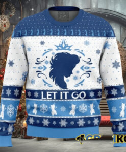 Let It Go Elsa Frozen Ugly Christmas Sweater