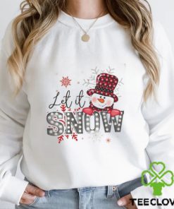 Let It Snow Christmas T Shirt