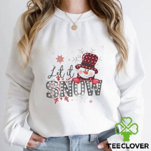 Let It Snow Christmas T Shirt