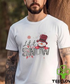 Let It Snow Christmas T Shirt