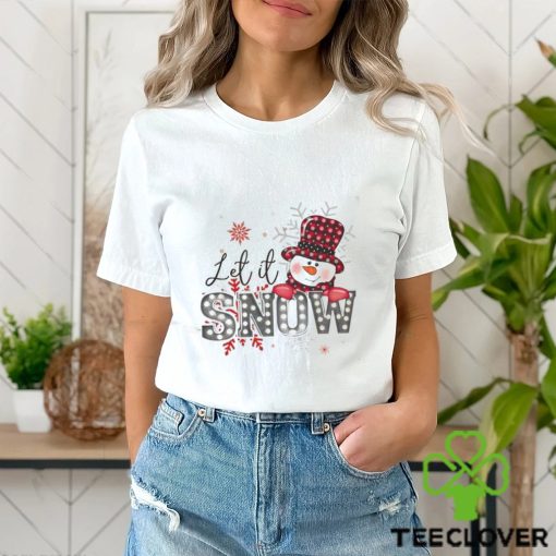 Let It Snow Christmas T Shirt