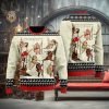Miami Dolphins Jack Skellington Reindeer Christmas Ugly Sweater Halloween For Men And Women