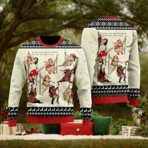 Let It Snow Red Truck Christmas Ugly Sweater Funny Gift For Men And Women Family Holidays