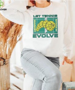Let Tennis Evolve Shirt Long Sleeve, Ladies Tee