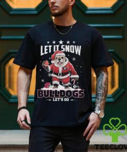 Let it snow georgia bulldogs let’s go 2023 merry christmas Shirt