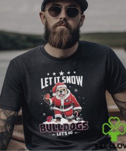 Let it snow georgia bulldogs let’s go 2023 merry christmas Shirt
