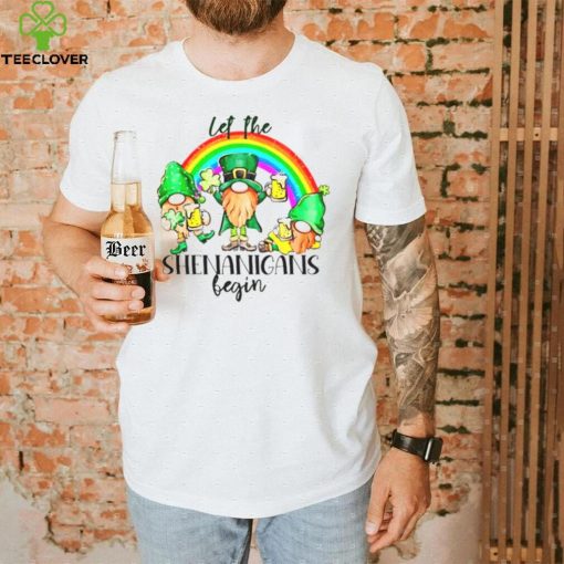 Let the shenanigans begin Saint Patrick’s day hoodie, sweater, longsleeve, shirt v-neck, t-shirt