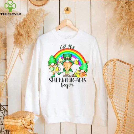 Let the shenanigans begin Saint Patrick’s day hoodie, sweater, longsleeve, shirt v-neck, t-shirt