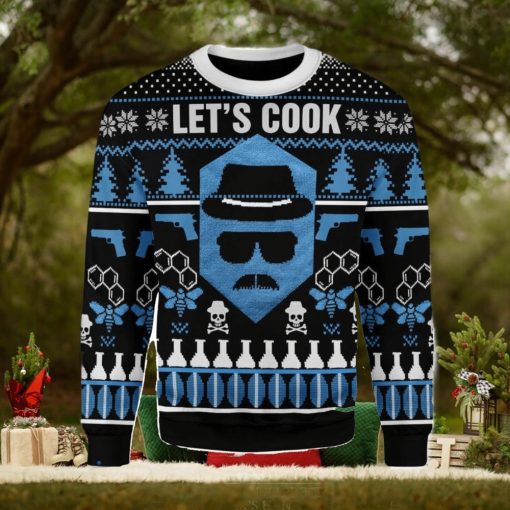 Let’s Cook Ugly Christmas Sweater Xmas Gift Men And Women Christmas Sweater