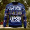 Cincinnati Bengals Fans Santa Claus Pattern Ugly Christmas Sweater Gift