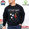 Dear Santa New Orleans Saints Christmas Lights shirt