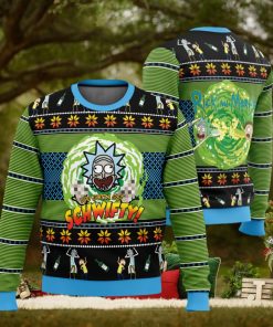 Let’s Get Schwifty! Rick and Morty Ugly Christmas Sweater