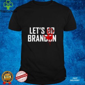 Lets Go Brandon Conservative Anti Biden Blood On His Hand shirt