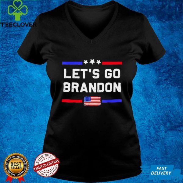 Lets Go Brandon Conservative Anti Liberal Us Flag Shirt