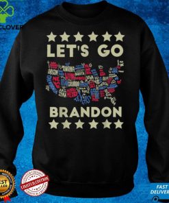 Lets Go Brandon Conservative Anti Liberals US Map T Shirt hoodie, sweat hoodie, sweater, longsleeve, shirt v-neck, t-shirt