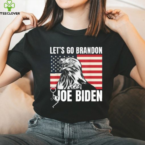 Let’s Go Brandon Eagle Usa Flag Patriotic Anti Joe Biden Fuck Joe Biden T Shirt