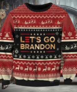 Let’s Go Brandon Fjb All Ugly Sweater For Woman