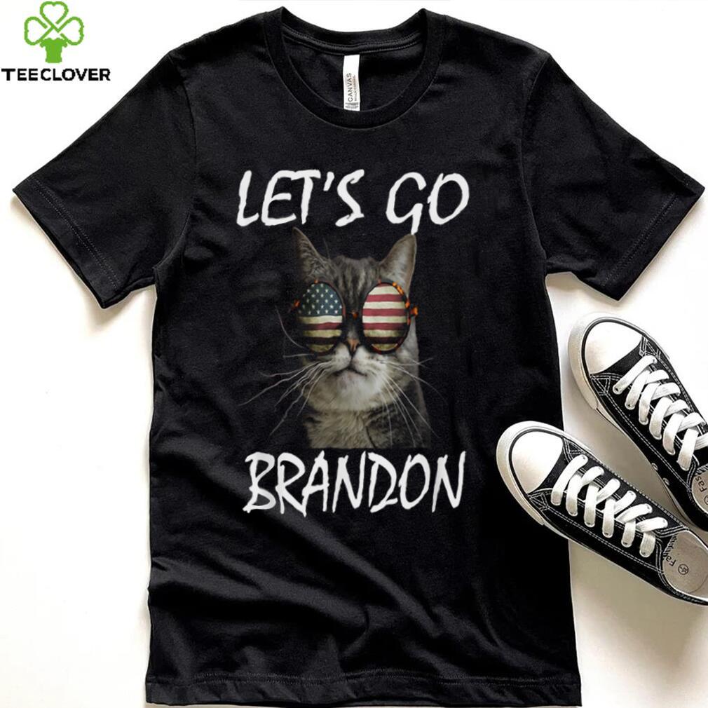 Let’s Go Brandon Funny Cat With Usa Flag T Shirt Essential T Shirt Let’s Go Brandon Funny Cat With Usa Flag T Shirt Essential T Shirt
