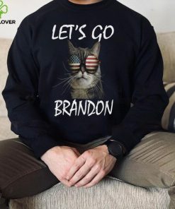 Let's Go Brandon Funny Cat With Usa Flag T Shirt Essential T Shirt 3 Let's Go Brandon Funny Cat With Usa Flag T Shirt Essential T Shirt