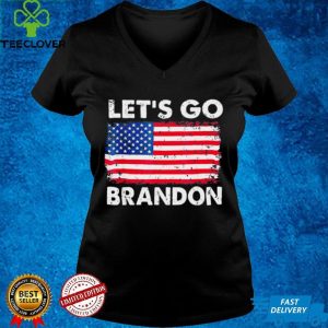 Lets Go Brandon Joe Biden Chant Anti biden Us Flag Tee Shirt