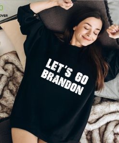 Let's Go Brandon Patriotic Short Sleeve T Shirt Graphic Tee Graphic Tee Black Medium