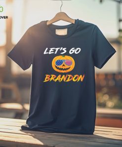 Let’s Go Brandon Pumpkin Sunglasses Halloween TShirt