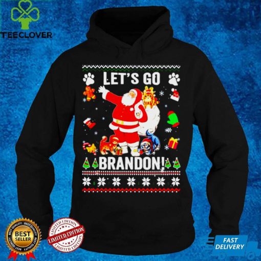 Lets Go Brandon Santa Claus hoodie, sweater, longsleeve, shirt v-neck, t-shirt hoodie, sweat hoodie, sweater, longsleeve, shirt v-neck, t-shirt