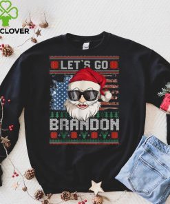 Lets Go Brandon Santa Ugly Christmas Sweater T Shirt hoodie, sweat shirt