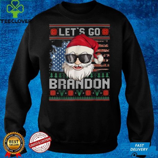 Lets Go Brandon Santa Ugly Christmas Sweater T Shirt hoodie, sweat hoodie, sweater, longsleeve, shirt v-neck, t-shirt