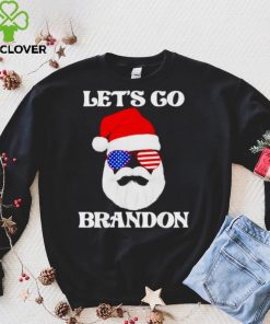 Lets Go Brandon Satan Claus Christmas shirt hoodie, sweat shirt