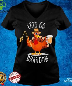 Lets Go Brandon Thanksgiving Turkey Fishing Fishermen Fish T Shirt hoodie, sweat shirt