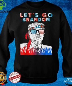 Lets Go Brandon Trump Middle Finger Men Women T Shirt hoodie, sweat hoodie, sweater, longsleeve, shirt v-neck, t-shirt