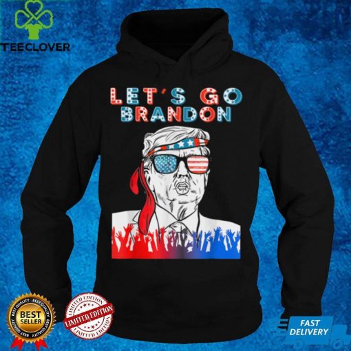 Lets Go Brandon Trump Middle Finger Men Women T Shirt hoodie, sweat hoodie, sweater, longsleeve, shirt v-neck, t-shirt