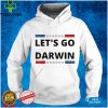 Lets Go Darwin Funny Sarcastic US Flag vintage T Shirt tee